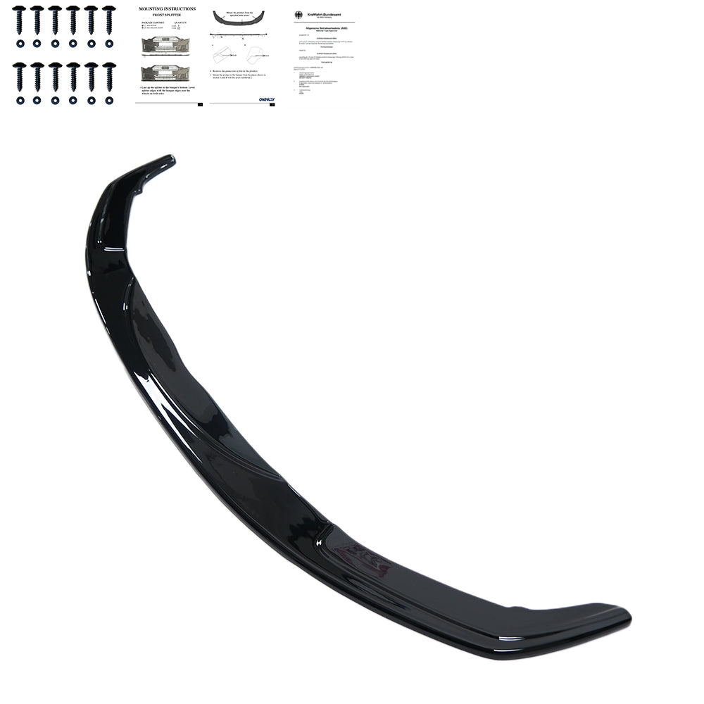 Ön Tampon Eki Uyumlu BMW 5 Series F10 / F11 M-Pack 2011-2016 Version 3 ABE TÜV Belgeli