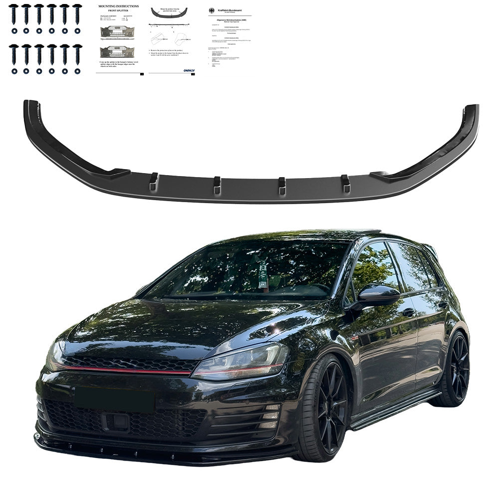 Ön Tampon Eki Uyumlu VW VOLKSWAGEN Golf MK7 GTI 2013-2016