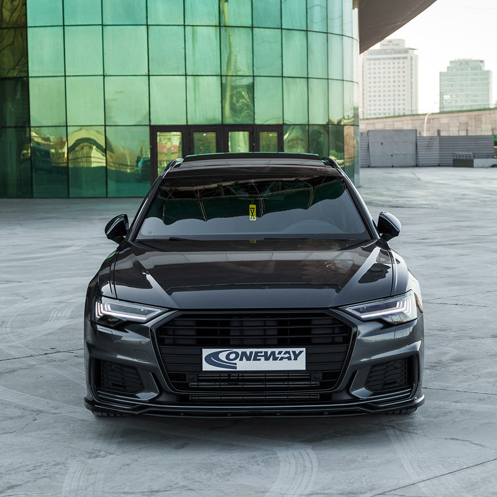 Ön Tampon Eki Uyumlu AUDI A6 S-Line / S6 C8 2019+ v3 ABE TÜV Belgeli