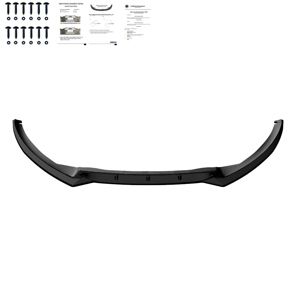 Ön Tampon Eki Uyumlu FORD Focus ST MK3 Makyajlı Kasa 2015-2018 ABE TÜV Belgeli