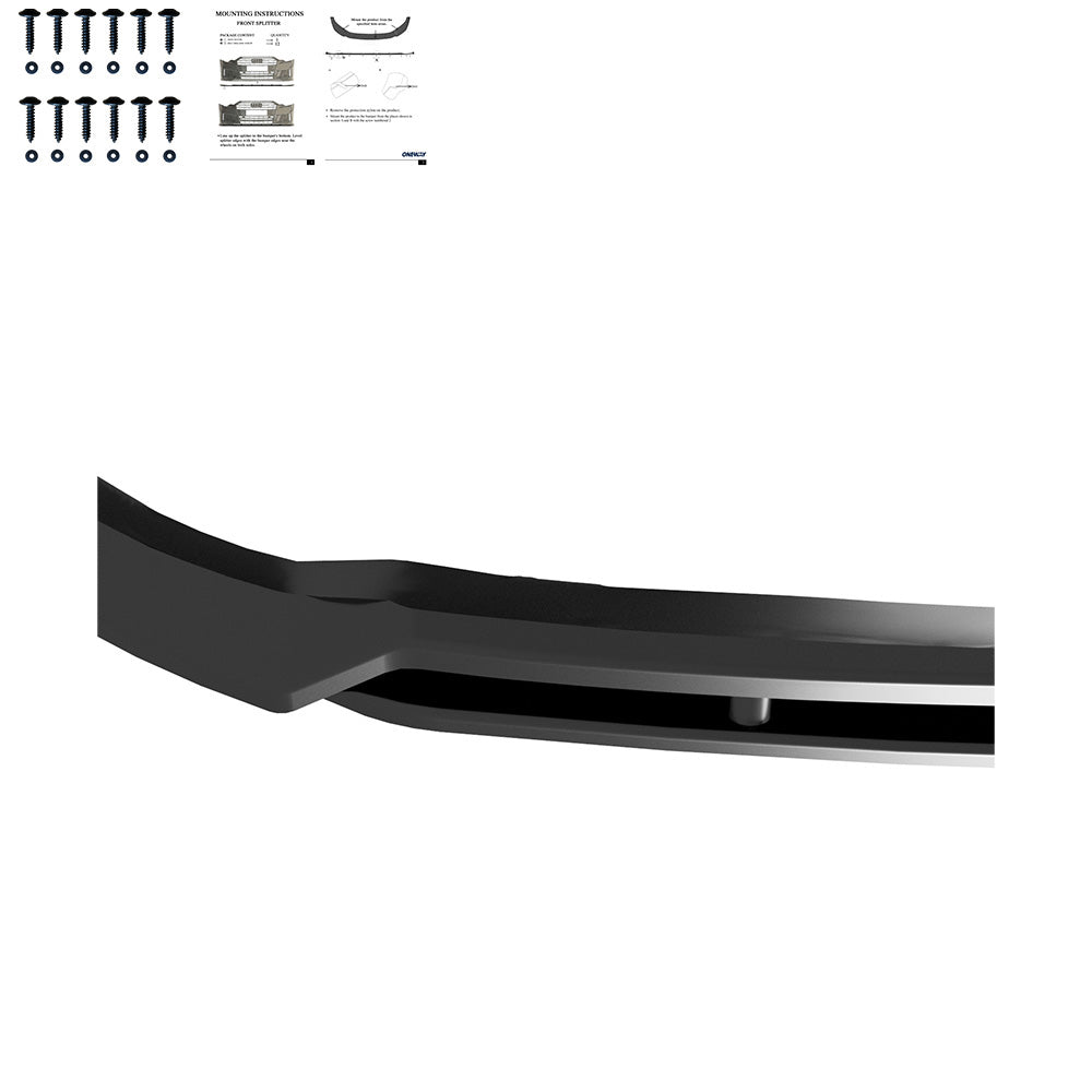 Ön Tampon Eki Uyumlu FORD Transit Custom MK2 2023+ v2