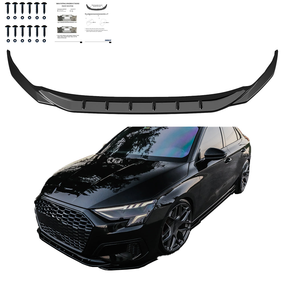 Ön Tampon Eki Uyumlu AUDI A3 8Y Sedan / Sportback 2020-2024