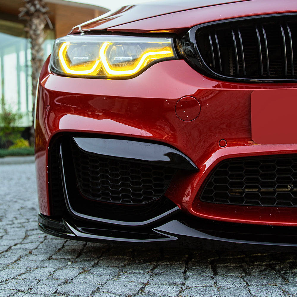Front Flaps Uyumlu BMW M4 F82 / M3 F80 2014-2021