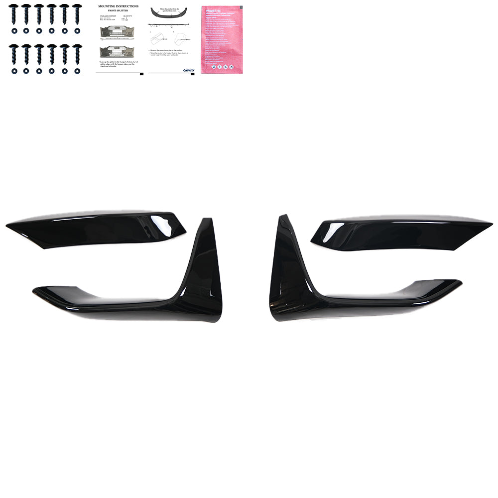 Front Flaps Uyumlu BMW M4 F82 / M3 F80 2014-2021