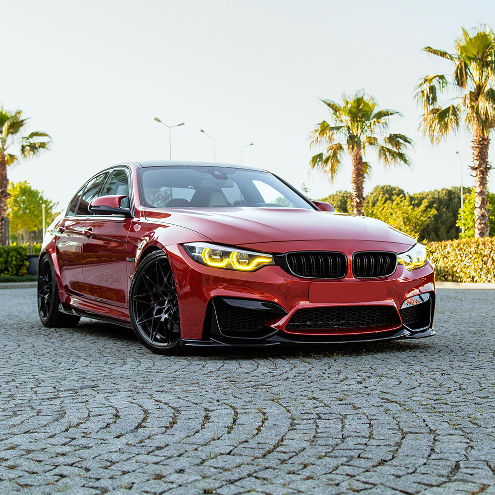 Ön Tampon Eki Uyumlu BMW M4 F82 / M3 F80 2014-2021 with Front Flaps
