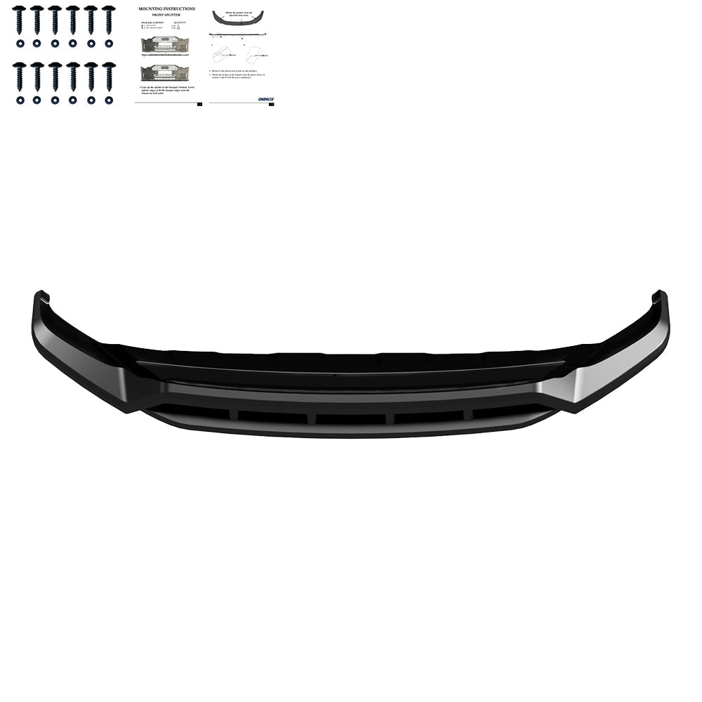 Ön Tampon Eki Uyumlu VW VOLKSWAGEN Touareg R-Line MK3 Makyajlı Kasa 2024+
