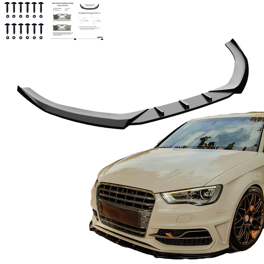 Ön Tampon Eki Uyumlu AUDI S3 Sportback 8V 2013-2016