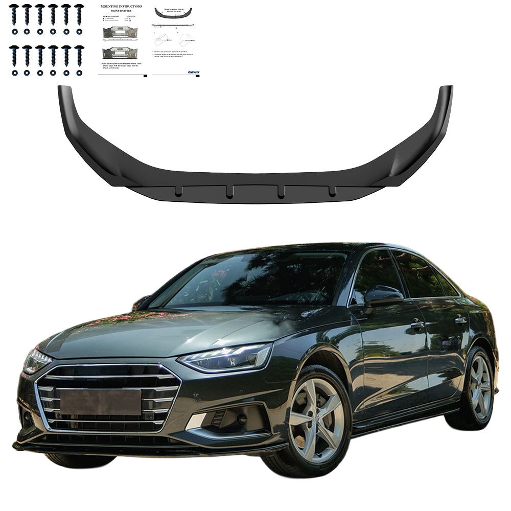 Ön Tampon Eki Uyumlu AUDI A4 B9 Makyajlı Kasa 2019-2024