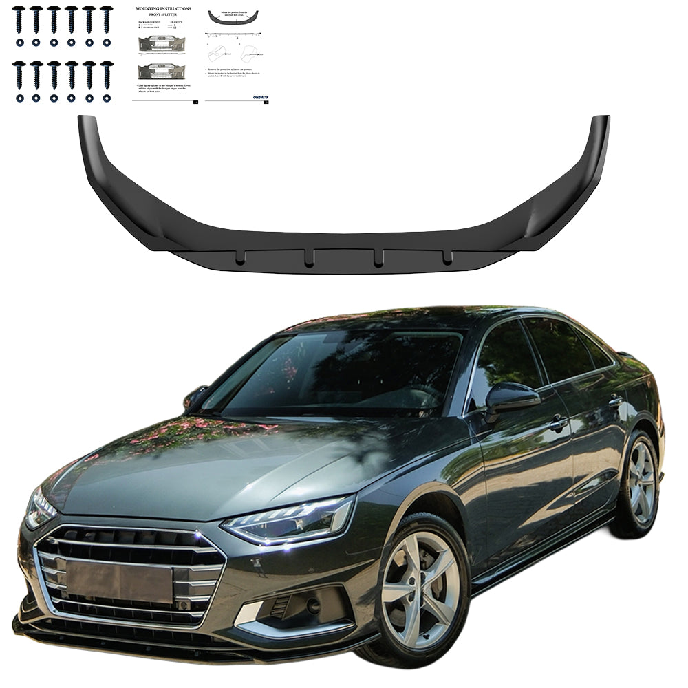 Ön Tampon Eki Uyumlu AUDI A4 B9 Makyajlı Kasa 2019-2024