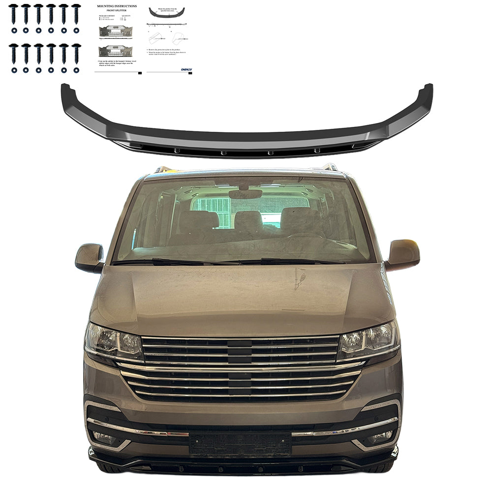 Ön Tampon Eki Uyumlu VW VOLKSWAGEN Transporter T6.1 2019-2024 v5