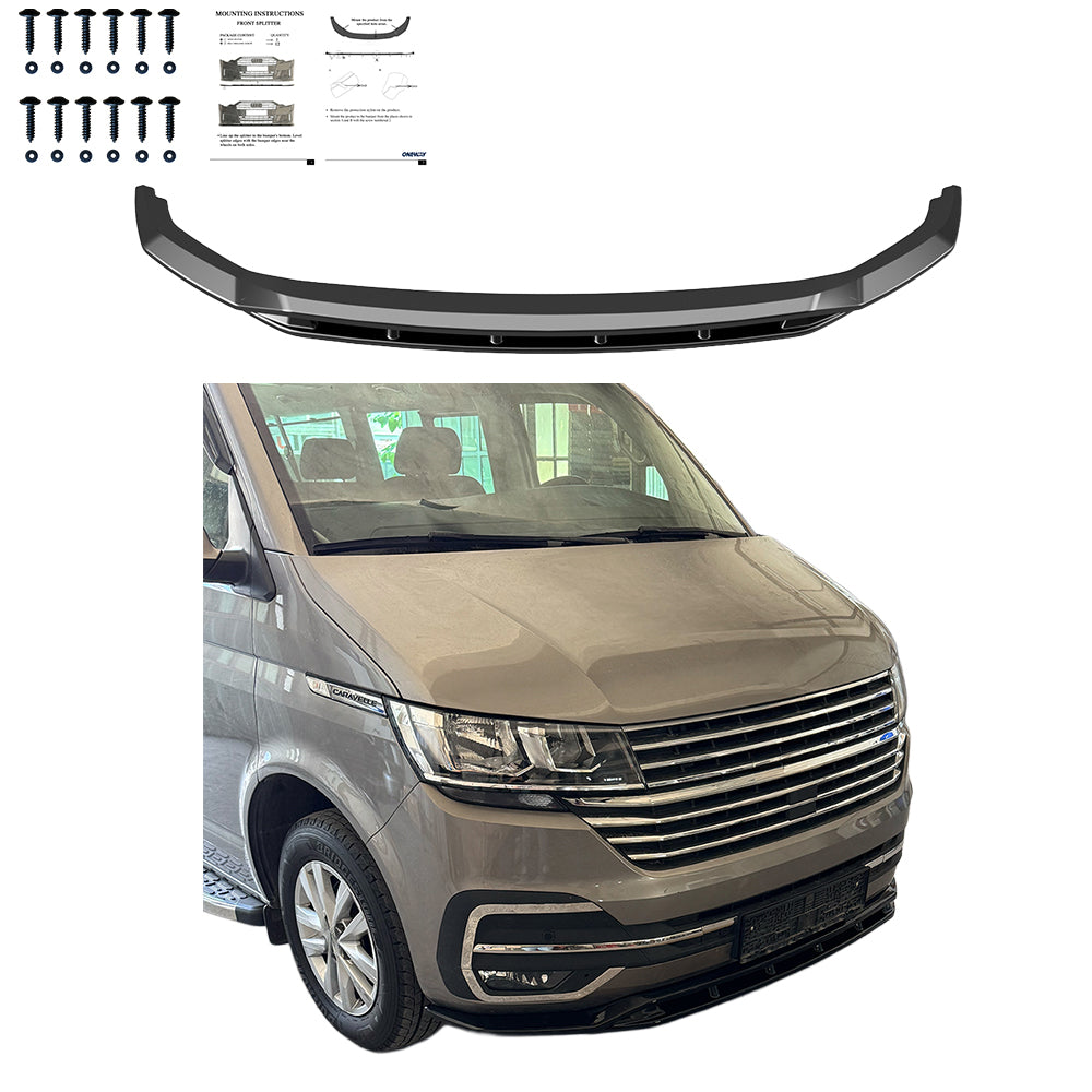 Ön Tampon Eki Uyumlu VW VOLKSWAGEN Transporter T6.1 2019-2024 v5