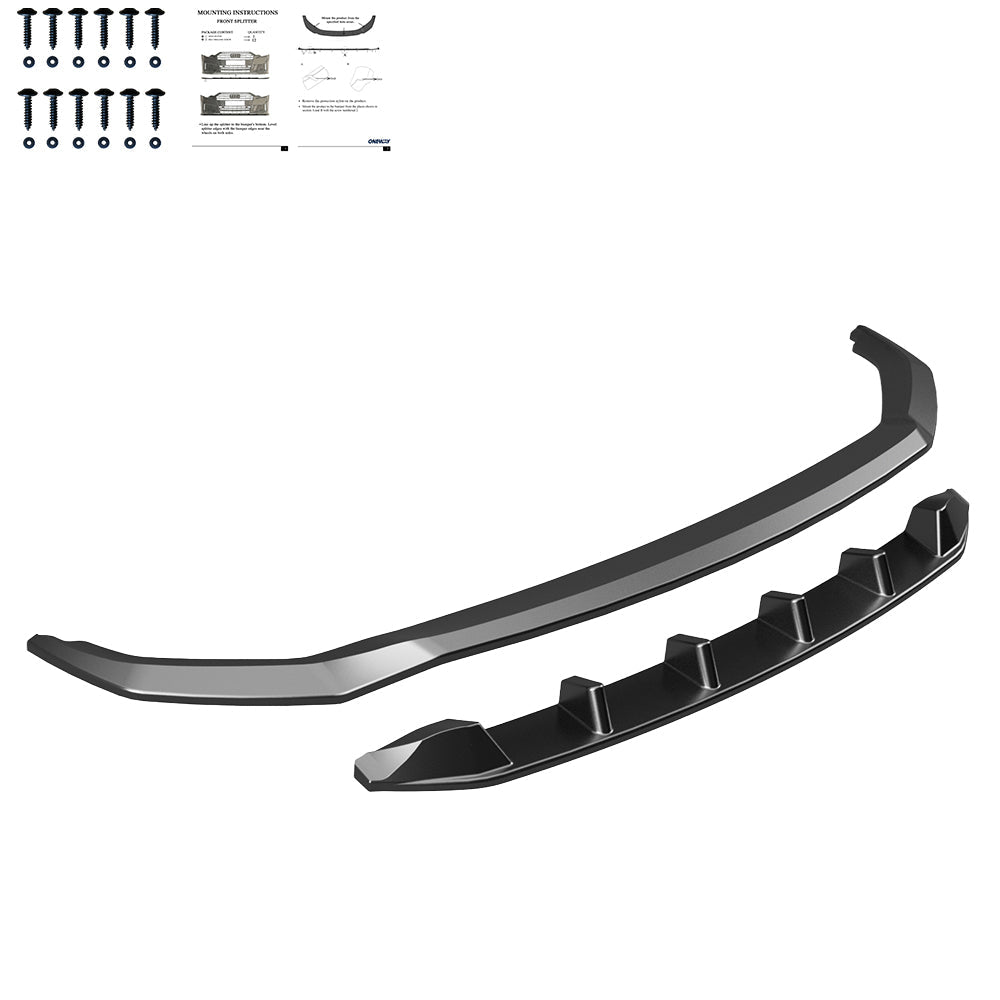 Ön Tampon Eki Uyumlu VW VOLKSWAGEN Transporter T6.1 2019-2024 v5