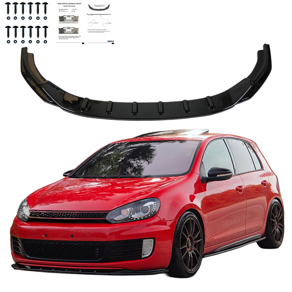 Ön Tampon Eki Uyumlu VW VOLKSWAGEN Golf MK6 GTI 2008-2012