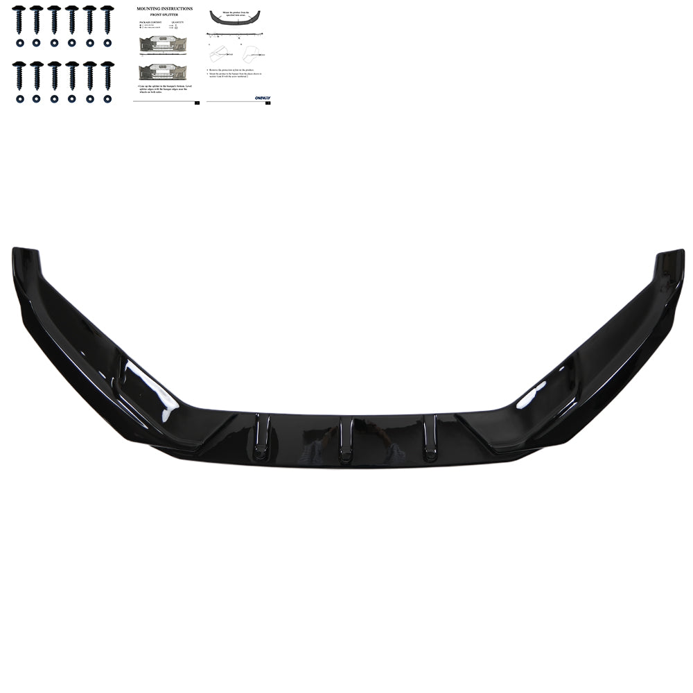 Ön Tampon Eki Uyumlu VW VOLKSWAGEN Scirocco R MK3 Makyajlı Kasa 2014-2017