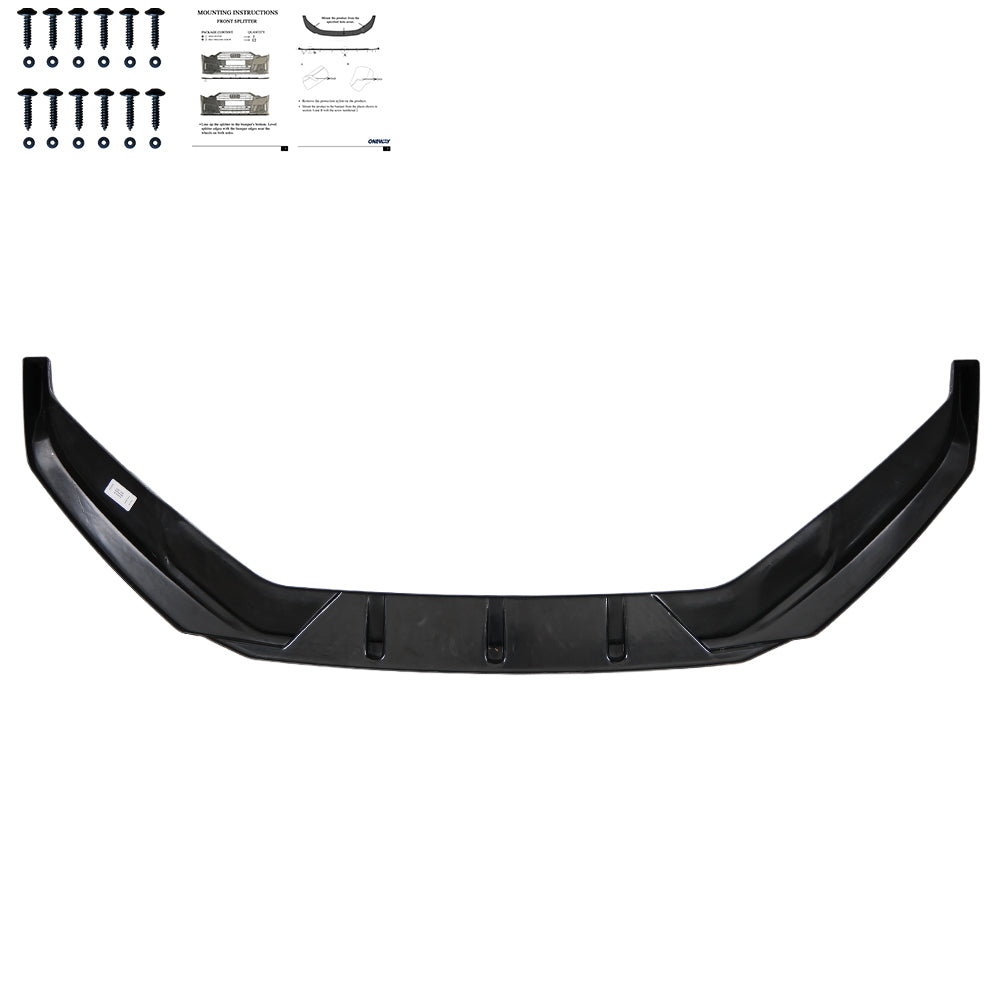 Ön Tampon Eki Uyumlu VW VOLKSWAGEN Scirocco R MK3 Makyajlı Kasa 2014-2017