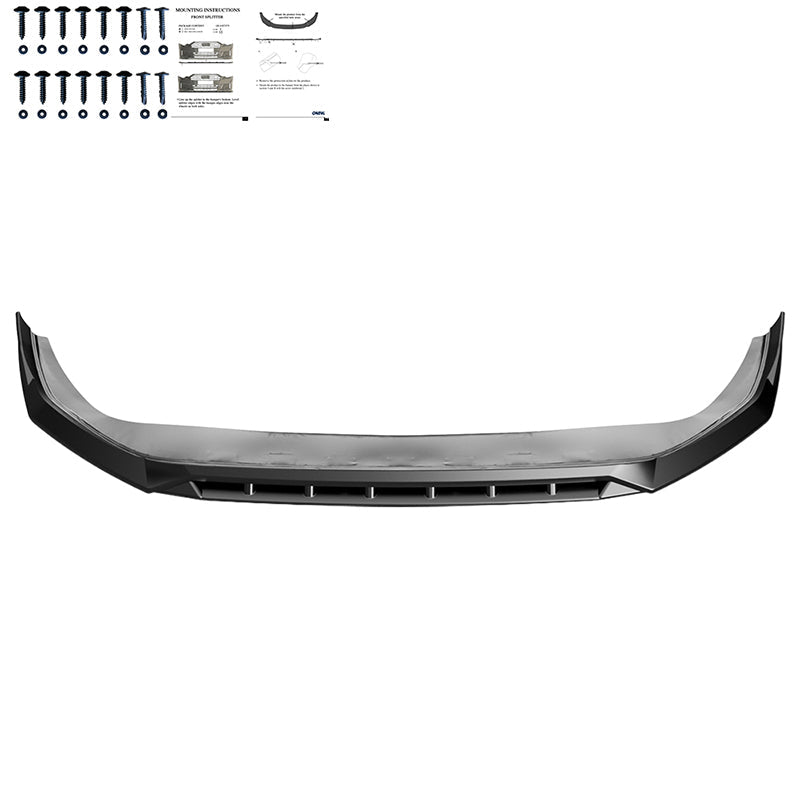 Ön Tampon Eki Uyumlu VW VOLKSWAGEN Golf MK8 Makyajlı Kasa 2024+ v2