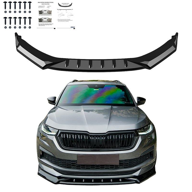 Ön Tampon Eki Uyumlu SKODA Kodiaq Sportline MK1 Makyajlı Kasa 2021-2023