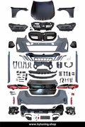 BMW 5 SERİSİ F10 2010-2013 G60 M SPORT DÖNÜŞÜM BODY KIT - TAMPON, KAPUT, ÇAMURLUK, FAR, STOP