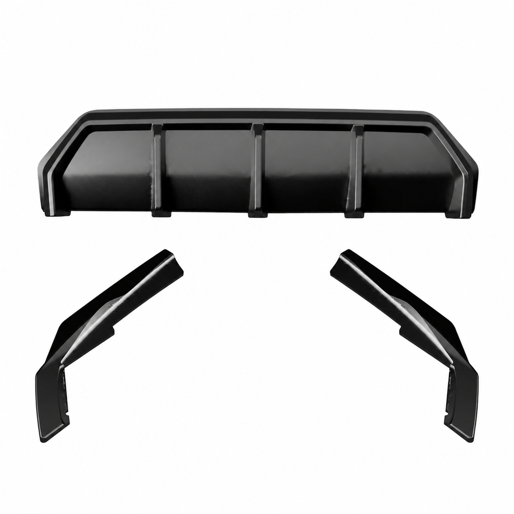 BMW 3 Serisi G20 LCI M Sport 2022+ Arka Difüzör ve Flap Seti