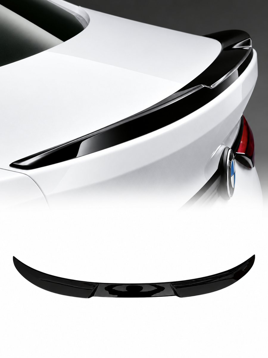 BMW 2 Serisi F44 Gran Coupe 2019-2024 Uyumlu M Performance Style Piano Siyah Bagaj Spoyleri