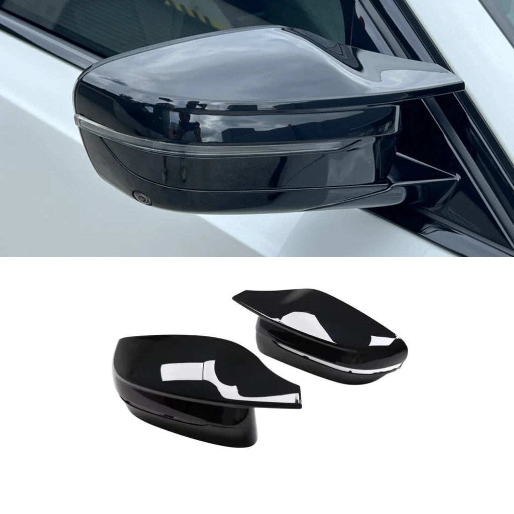BMW G20 G22 G26 G30 G42 parlak siyah ayna kapağı uygulama görünümü
