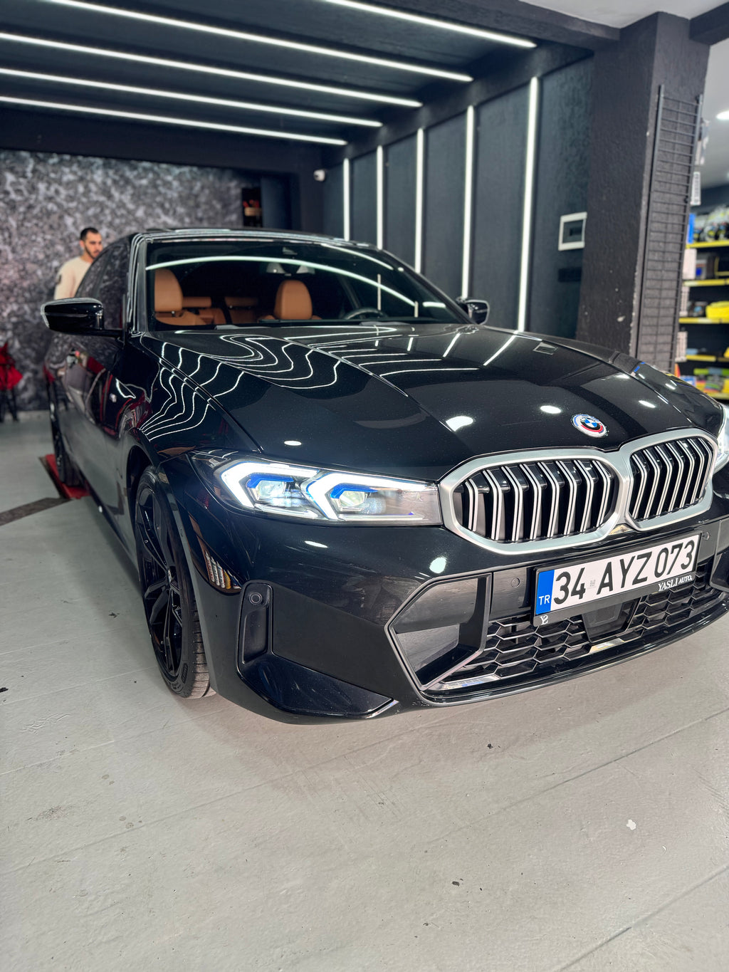 BMW 3 Serisi G20 LCI Facelift M Sport 2022+ 50. Yıl Krom Panjur