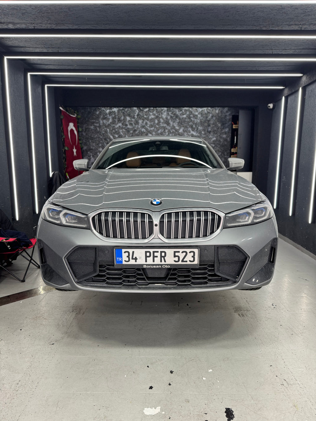 BMW 3 Serisi G20 LCI Facelift M Sport 2022+ 50. Yıl Krom Panjur