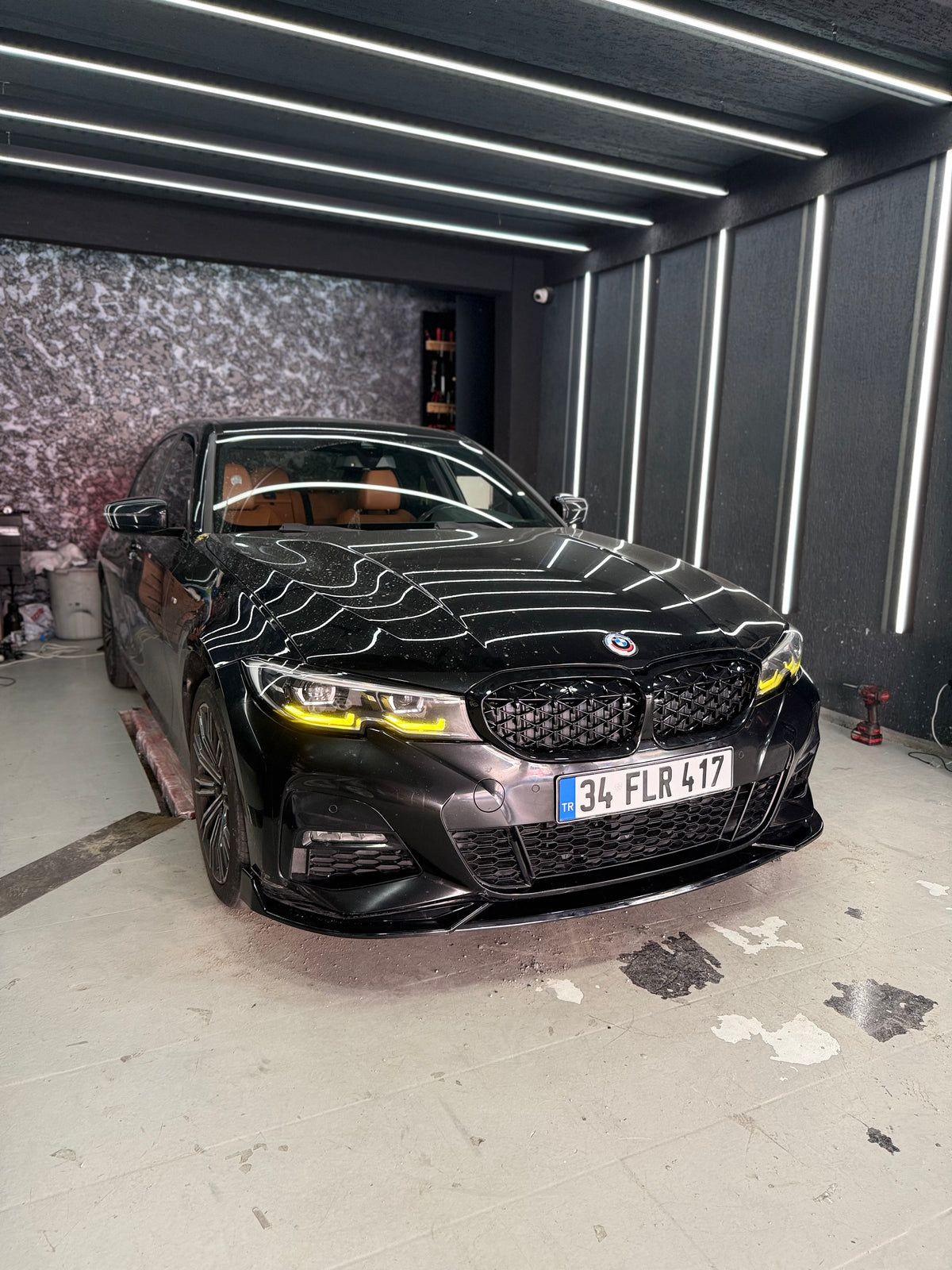 BMW G20 2018-2022 CSL Tasarım Sarı Gündüz Farı DRL Modül Seti