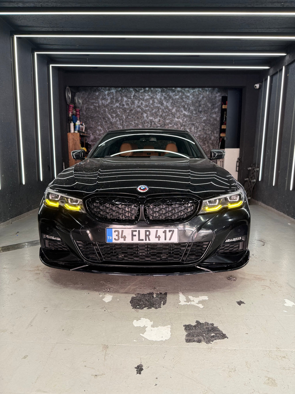 BMW G20 2018-2022 CSL Tasarım Sarı Gündüz Farı DRL Modül Seti