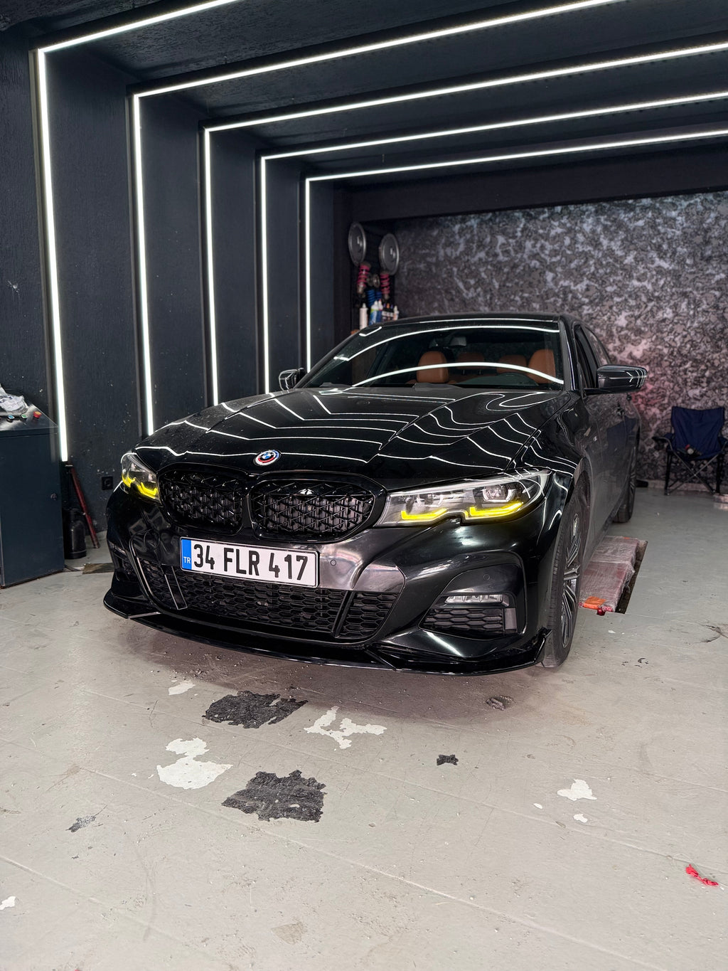 BMW G20 2018-2022 CSL Tasarım Sarı Gündüz Farı DRL Modül Seti