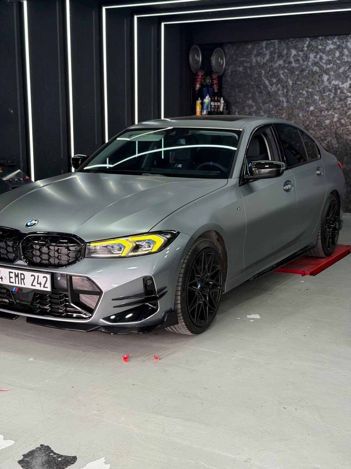 BMW 3 Serisi G20 G22 G23 G26 G30 i4 Uyumlu Parlak Siyah Ayna Kapağı Seti 4 Parça