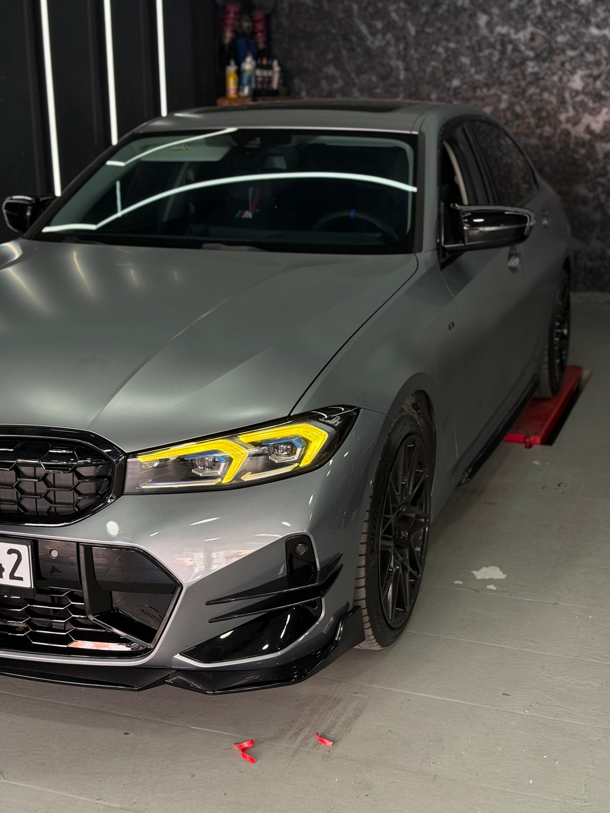 BMW G20 2018-2026 M Performance Parlak Siyah Marşpiyel Alt Eki Lip
