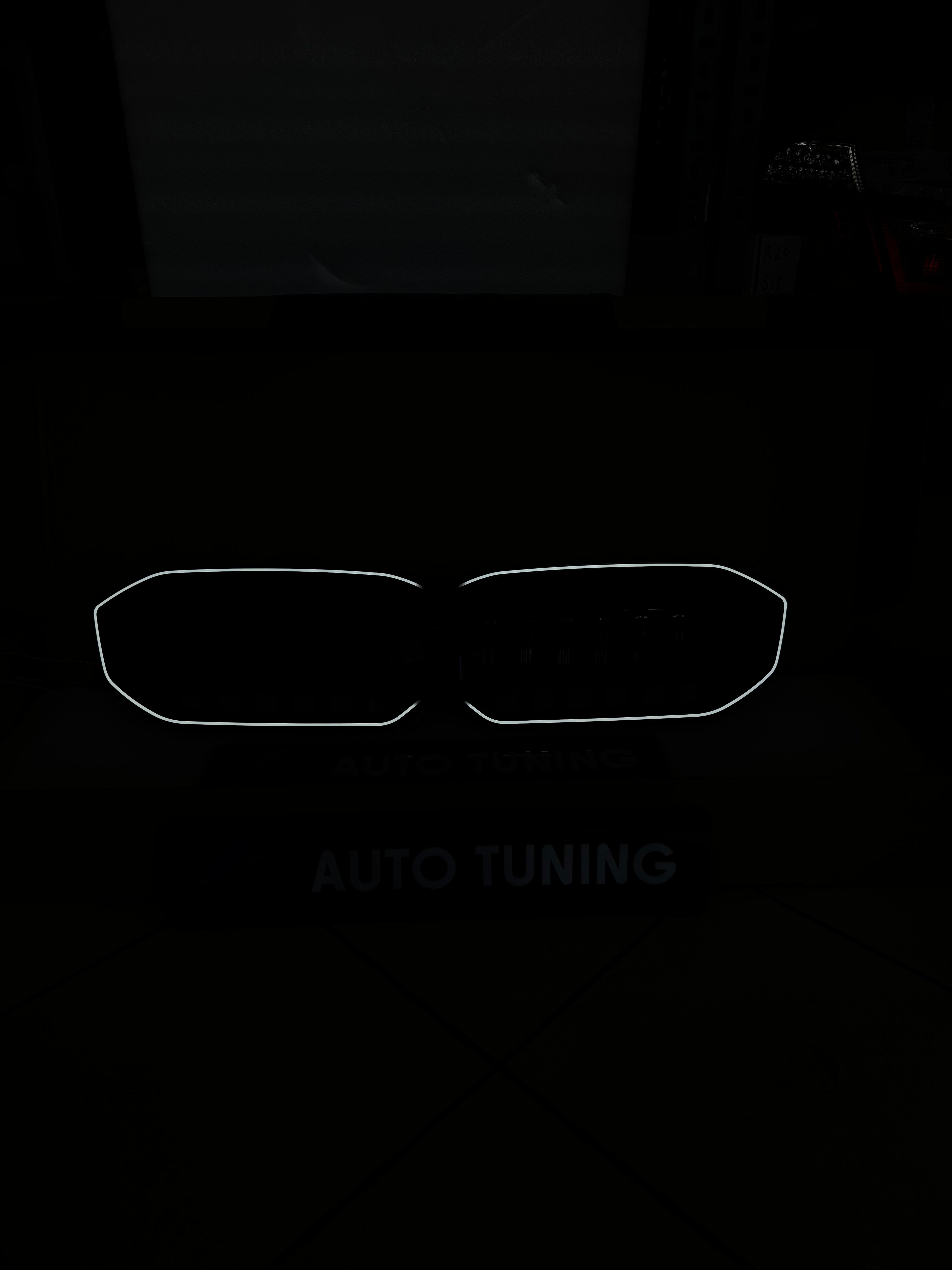 BMW 3 SERİSİ G20 LCI 2022+ SHADOW LINE PIANO BLACK LEDLİ PANJUR