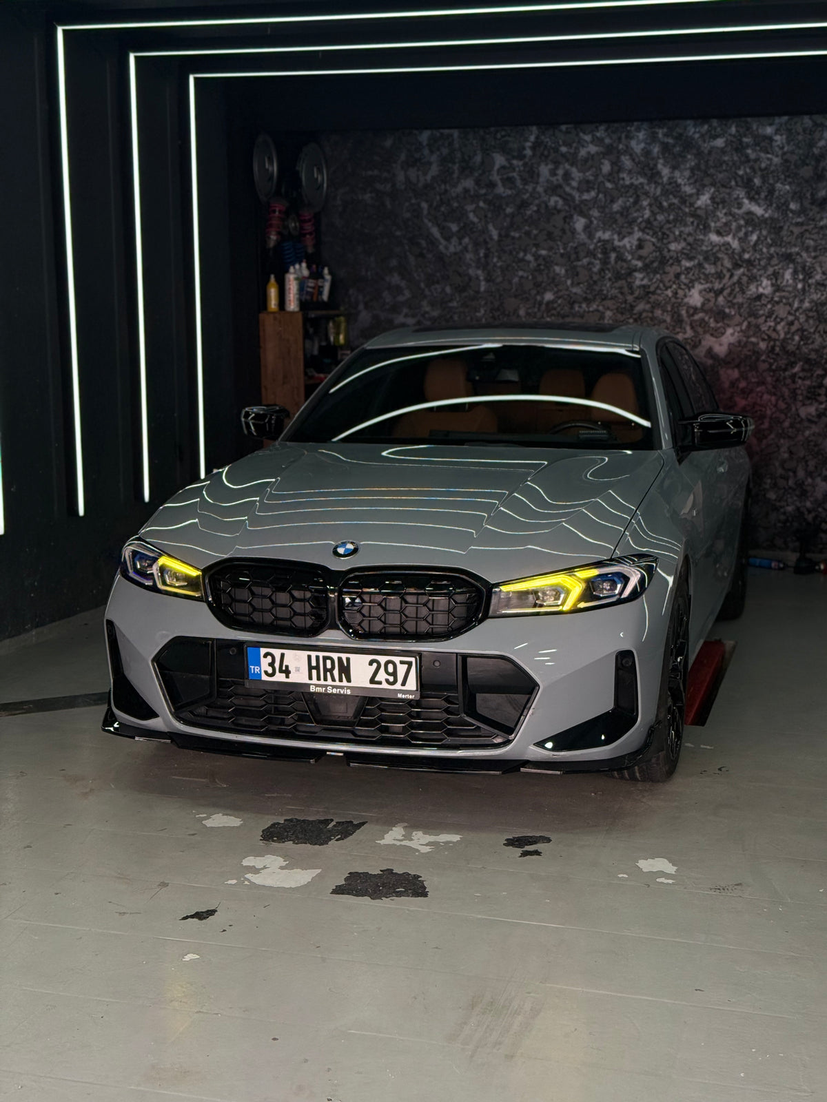 BMW 3 Serisi G20 LCI Facelift M340i Diamond Parlak Siyah Panjur
