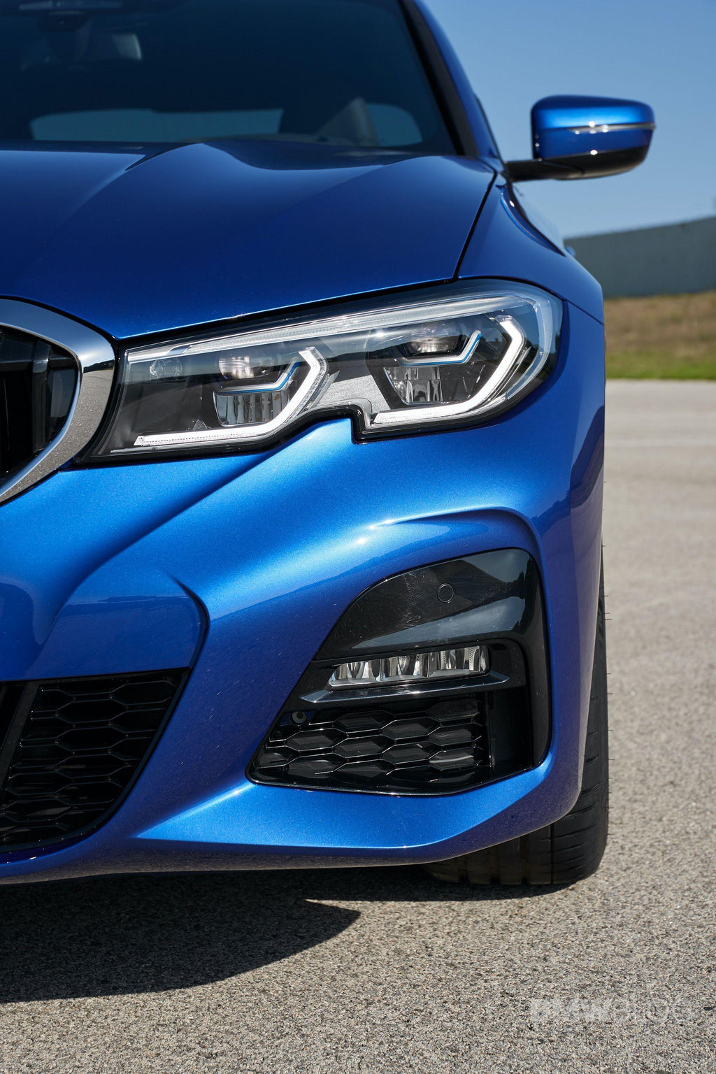 BMW 3 Serisi G20 2019-2021 M Sport Sisli Tip PDC Uyumlu Ön Tampon Seti