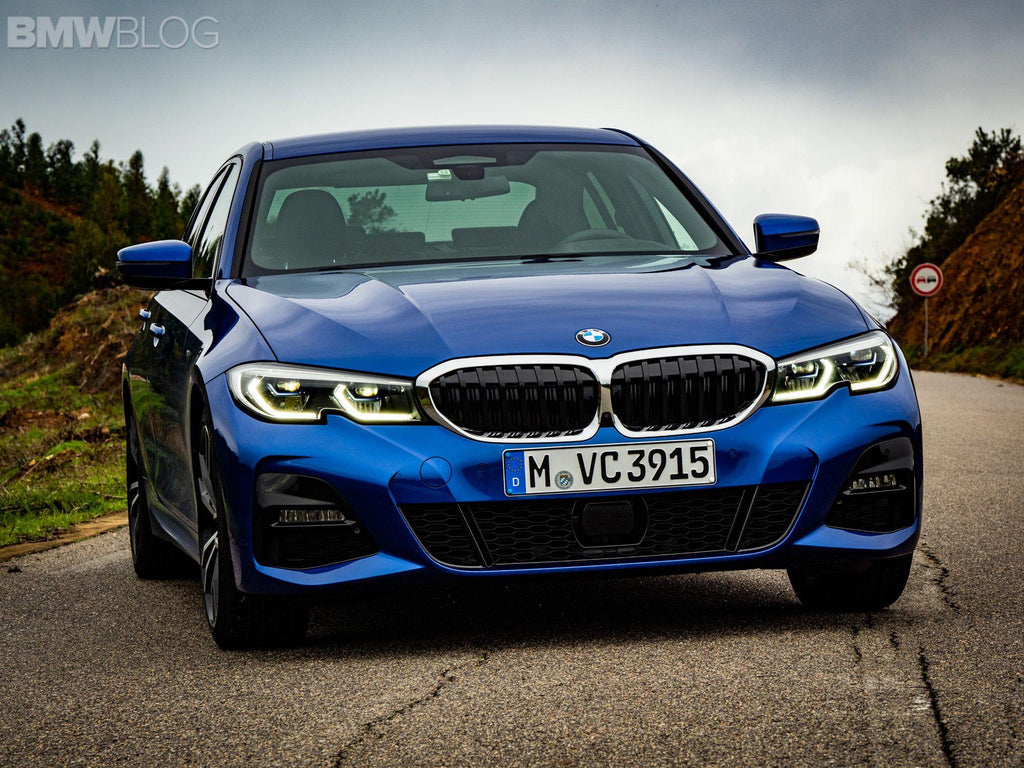 BMW 3 Serisi G20 2019-2021 M Sport Sisli Tip PDC Uyumlu Ön Tampon Seti