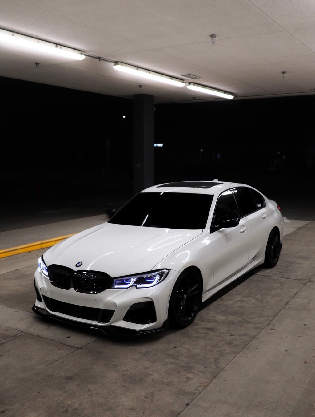 BMW 3 Serisi G20 2019-2021 M340i Tasarım PDC Uyumlu Ön Tampon Seti
