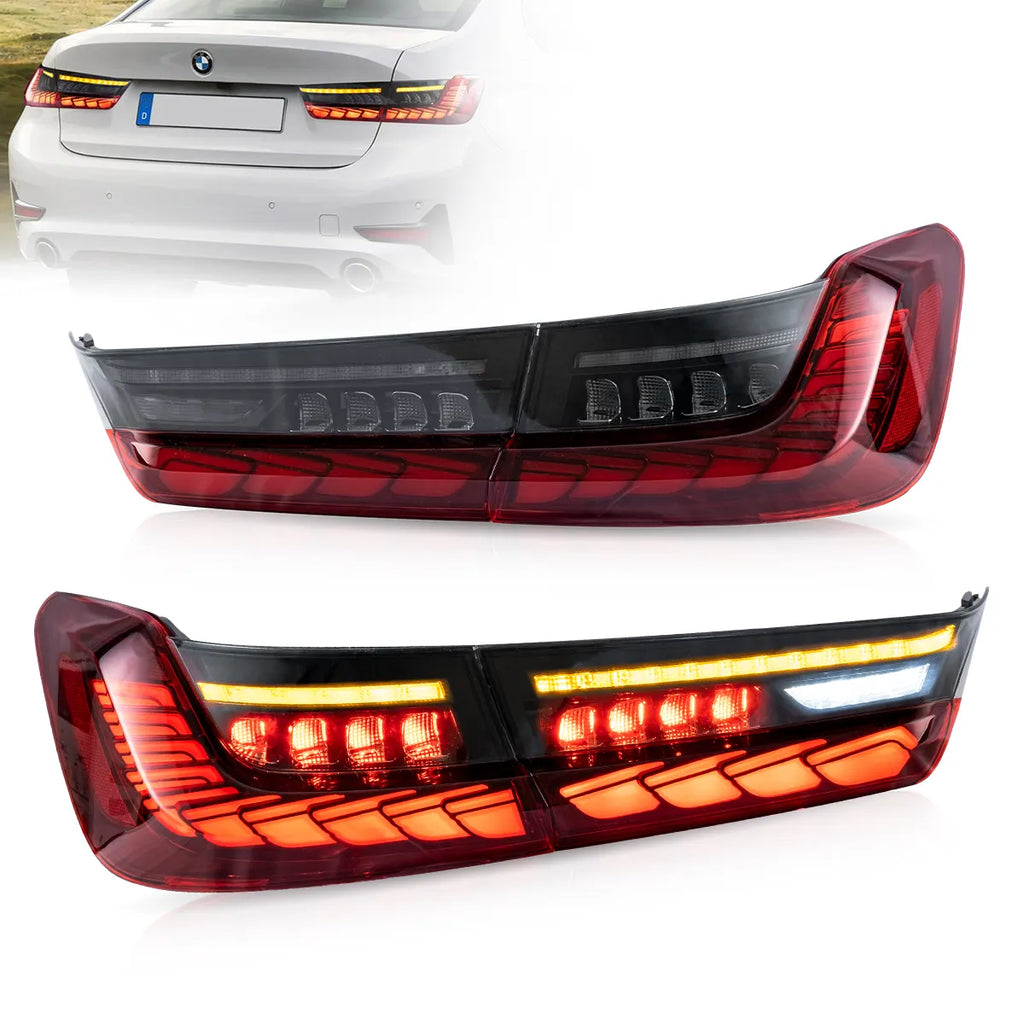 BMW 3 SERİSİ G20 UYUMLU GTS DRAGON OLED STOP SETİ SMOKE