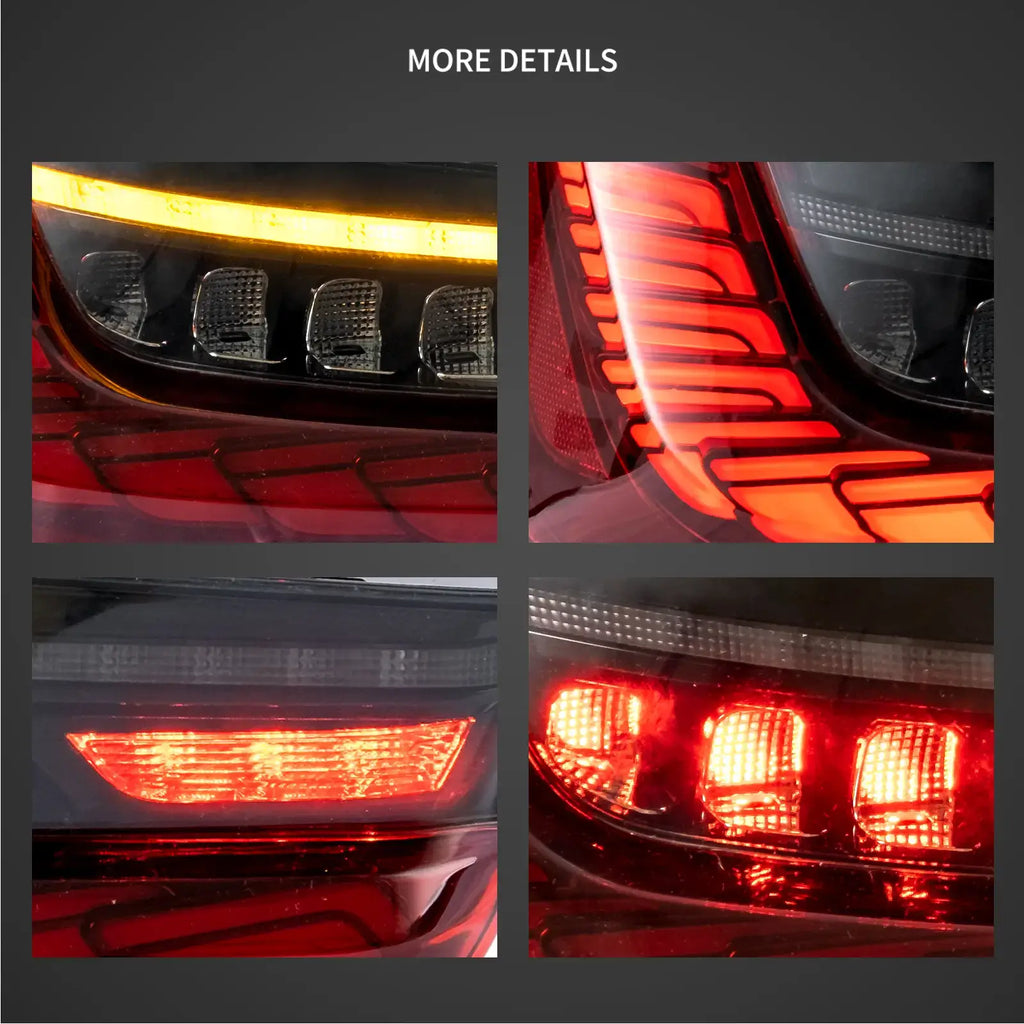 BMW 3 SERİSİ G20 UYUMLU GTS DRAGON OLED STOP SETİ SMOKE