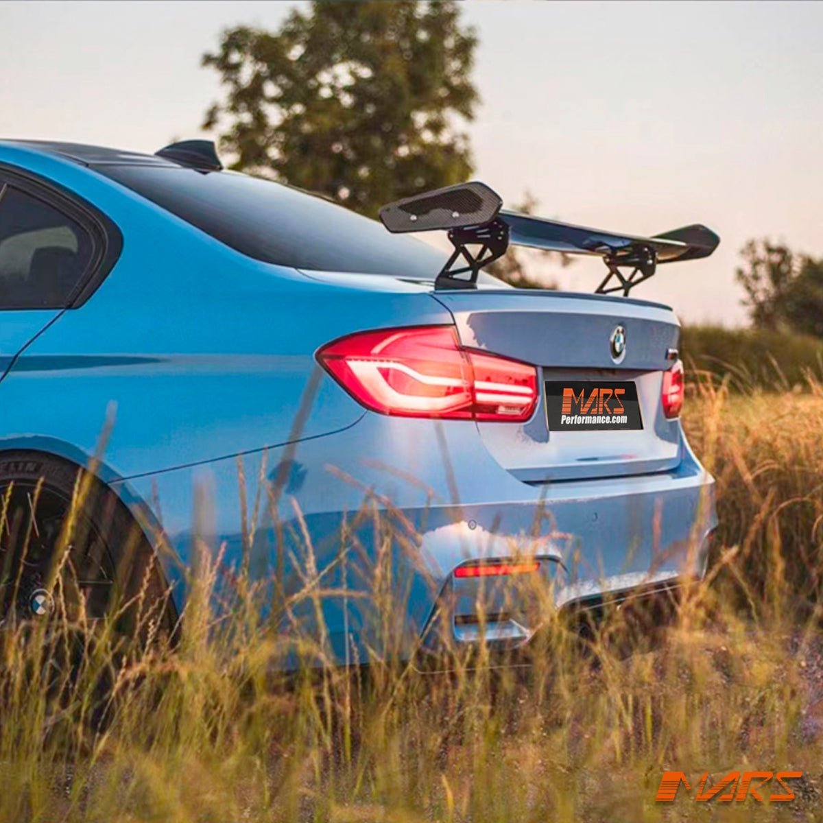 BMW 3 Serisi F30 F32 F36 F80 F82 M3 M4 12-18 GTS Style Bagaj GT Kanat Spoyler