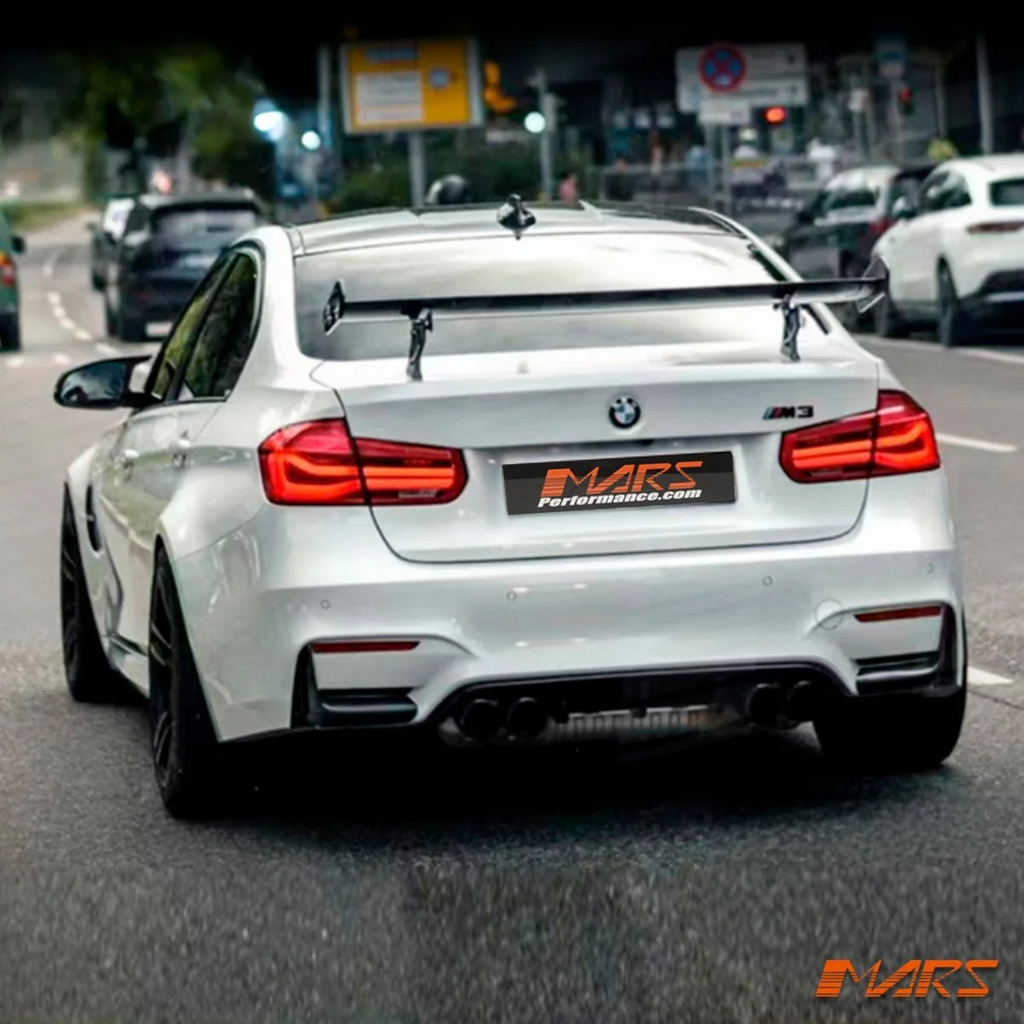 BMW 3 Serisi F30 F32 F36 F80 F82 M3 M4 12-18 GTS Style Bagaj GT Kanat Spoyler