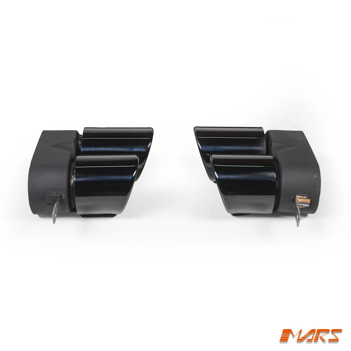 BMW G20 G22 G23 G26 Uyumlu Piano Black Çift Çıkış Egzoz Ucu Seti
