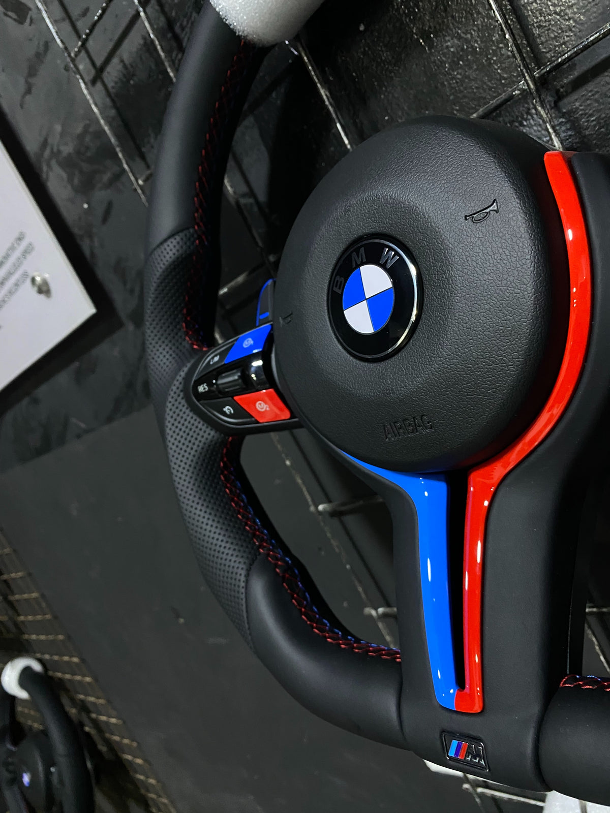 BMW F20 F22 F30 F32 F33 F34 F36 M tasarım direksiyon ve airbag seti