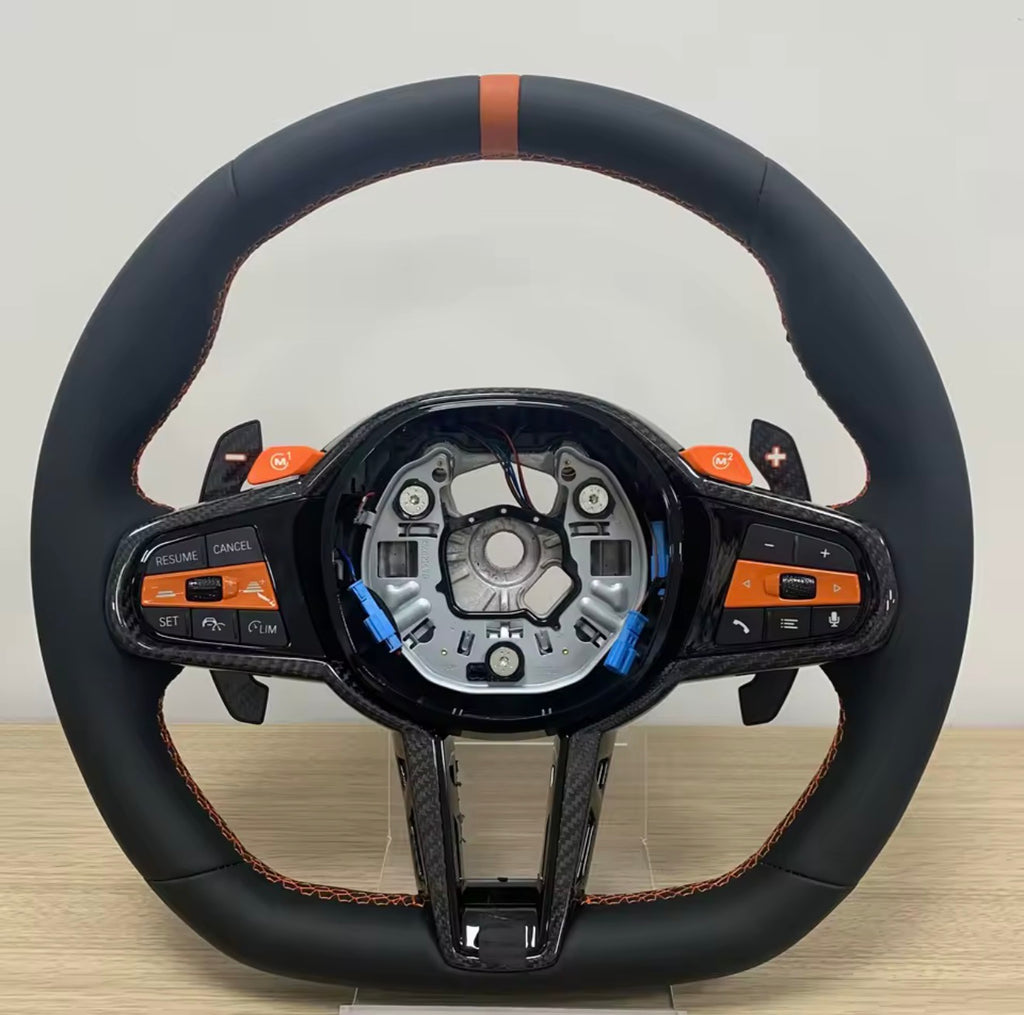 BMW F40 F44 G20 G22 G23 G26 G29 M4 tarzı direksiyon ve airbag seti
