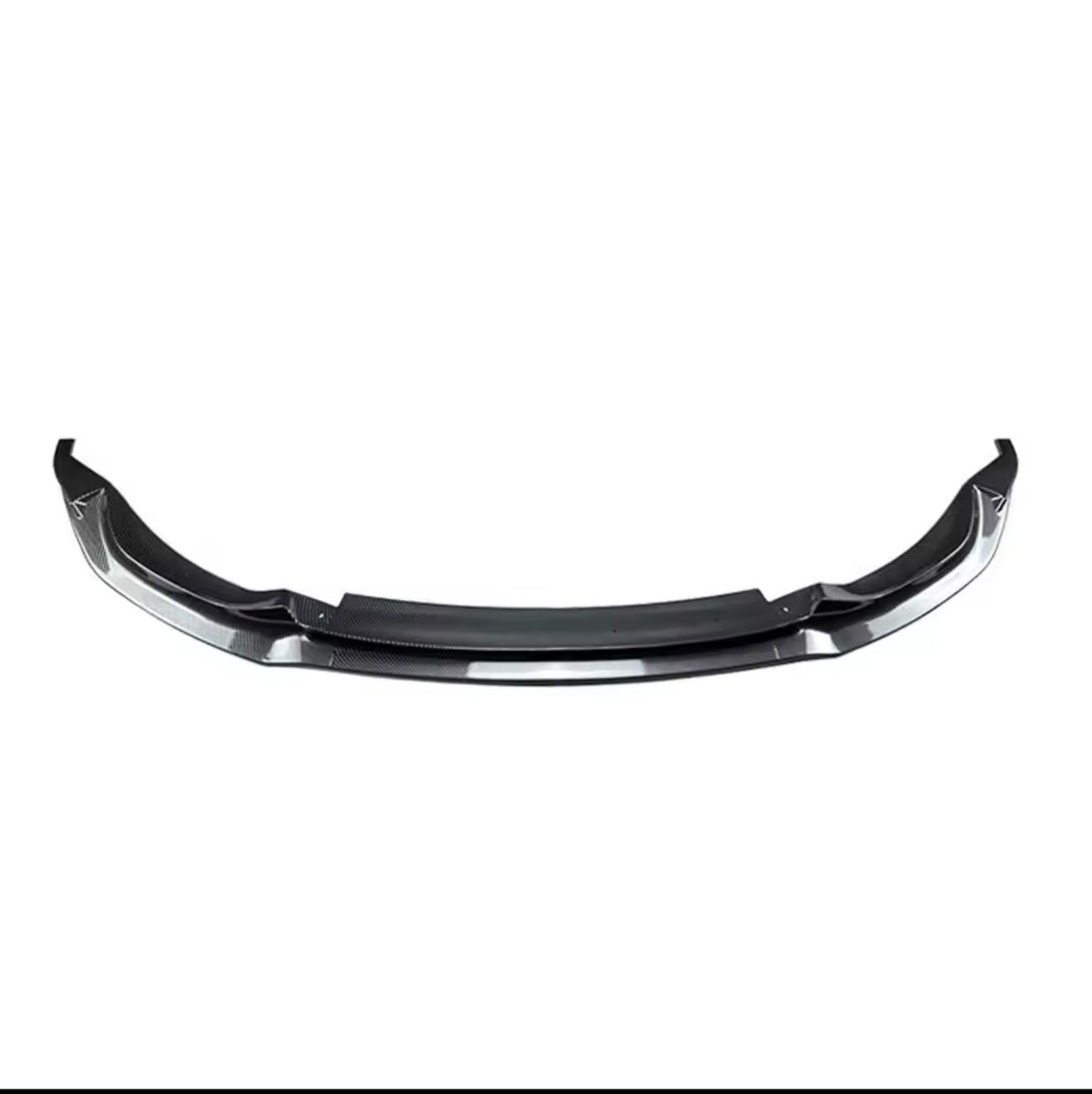 BMW M3 F80 ve M4 F82 F83 uyumlu karbon görünümlü ön tampon eki