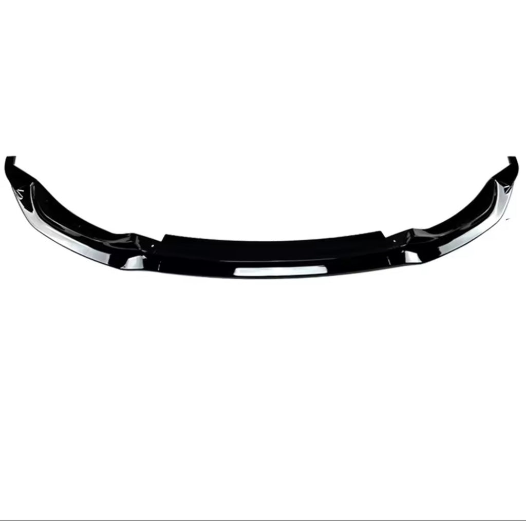 BMW M3 F80 ve M4 F82 F83 uyumlu parlak siyah ön tampon eki