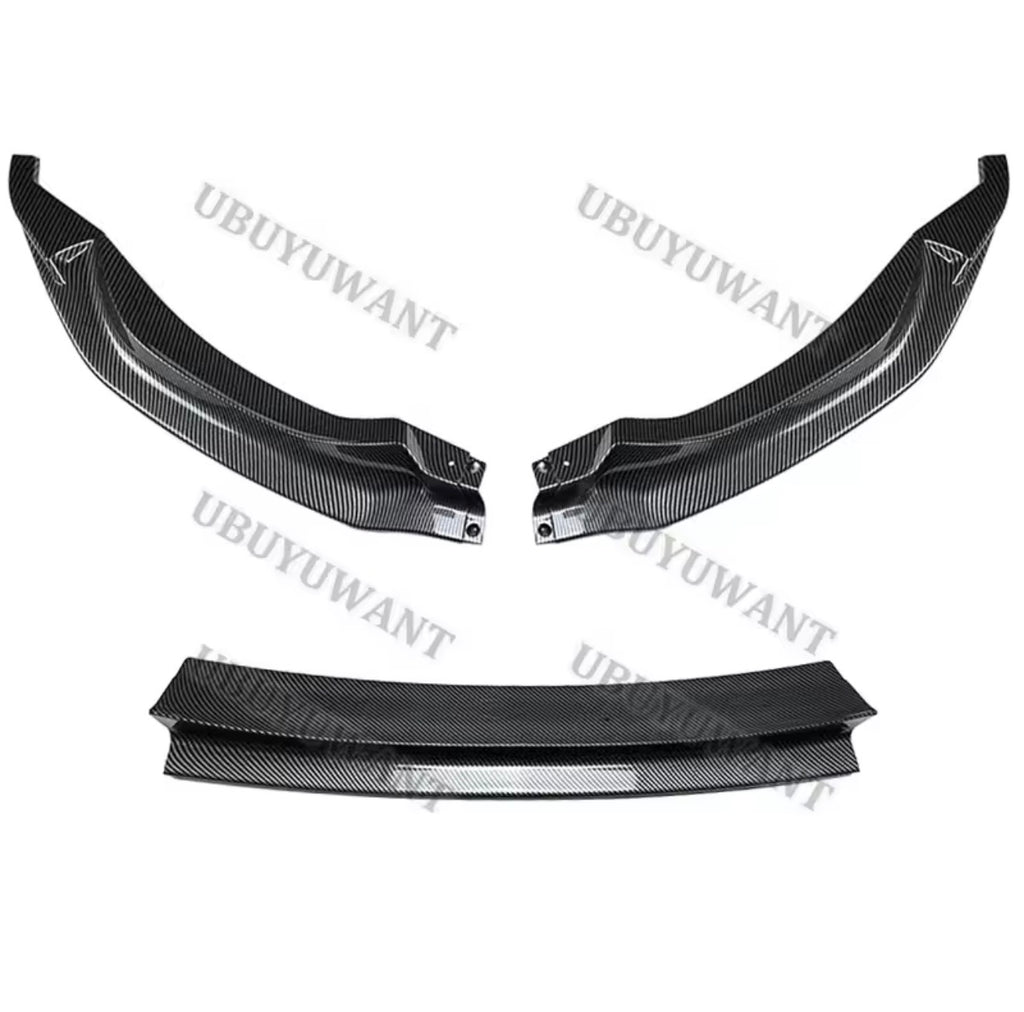 BMW M3 F80 ve M4 F82 F83 uyumlu karbon görünümlü ön tampon eki