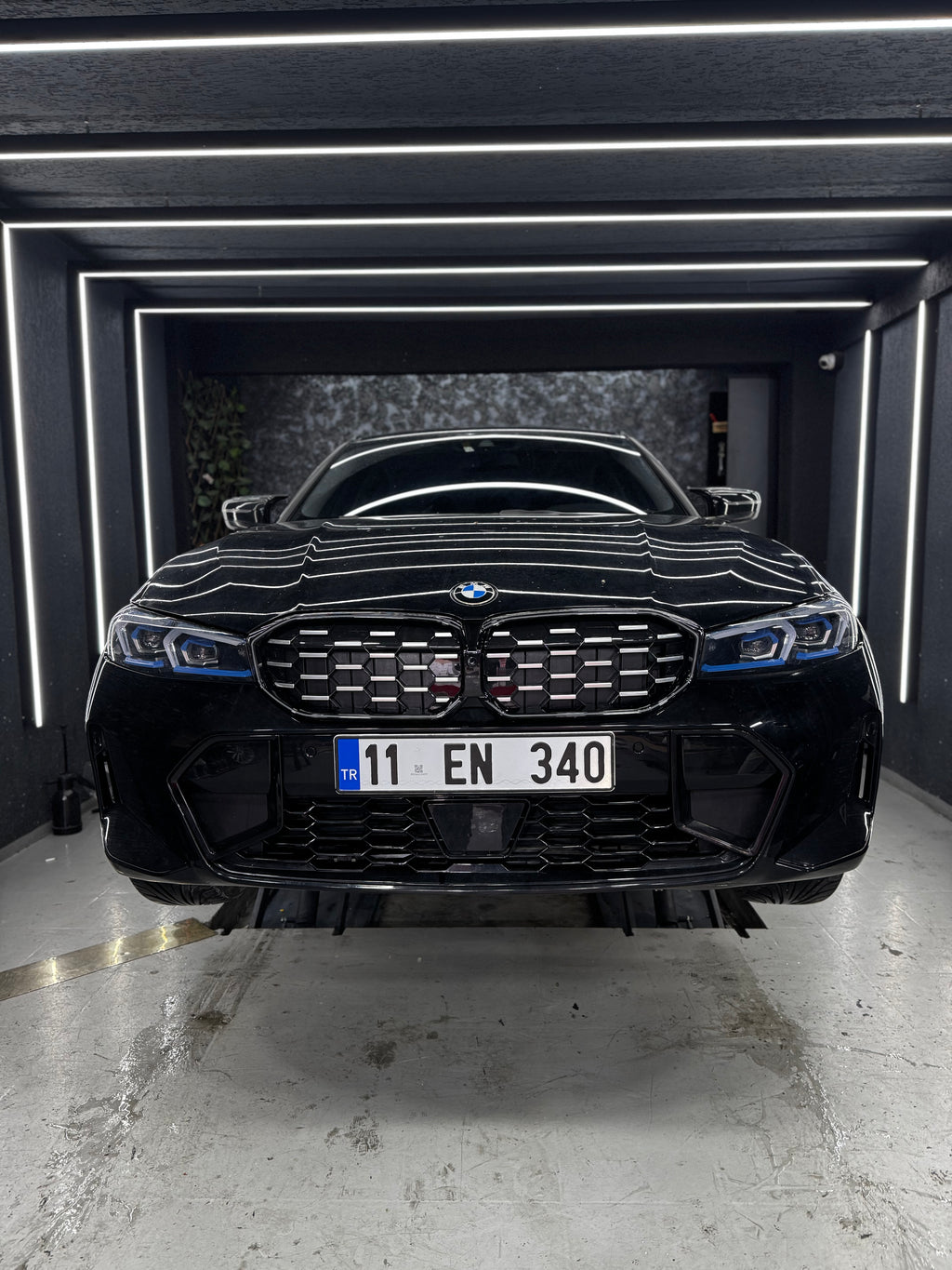 BMW 3 SERİSİ G20 LCI 2022+ M340i STYLE LEDLİ PANJUR PIANO BLACK