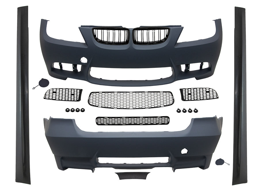 Body Kit E90-LCI Arka PDC, <OO-OO> Egzoz Çıkışlı, Marşpiyelli, Panjurlu -///M3- 2008-11