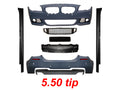 Body Kit F10 Far Yıkamalı, Ön/Arka PDC, <OO-OO> Egzoz Çıkışlı, Marşpiyelli -M-Tech- 550i 2010-13